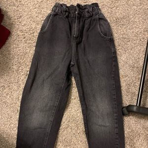 Zara high waisted mom jeans